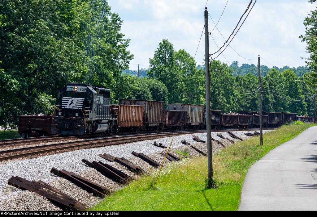 Work train at Oneida